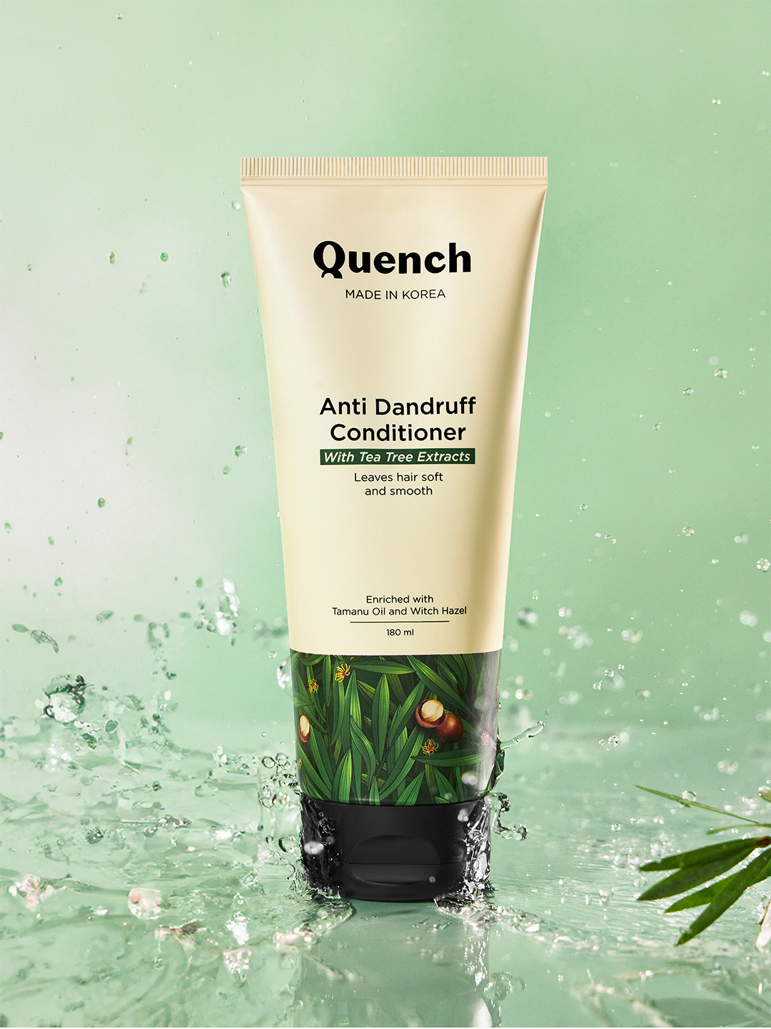 Quench Anti Dandruff Conditioner with Tea Tree Extracts for Deep Nourishment- 180ml