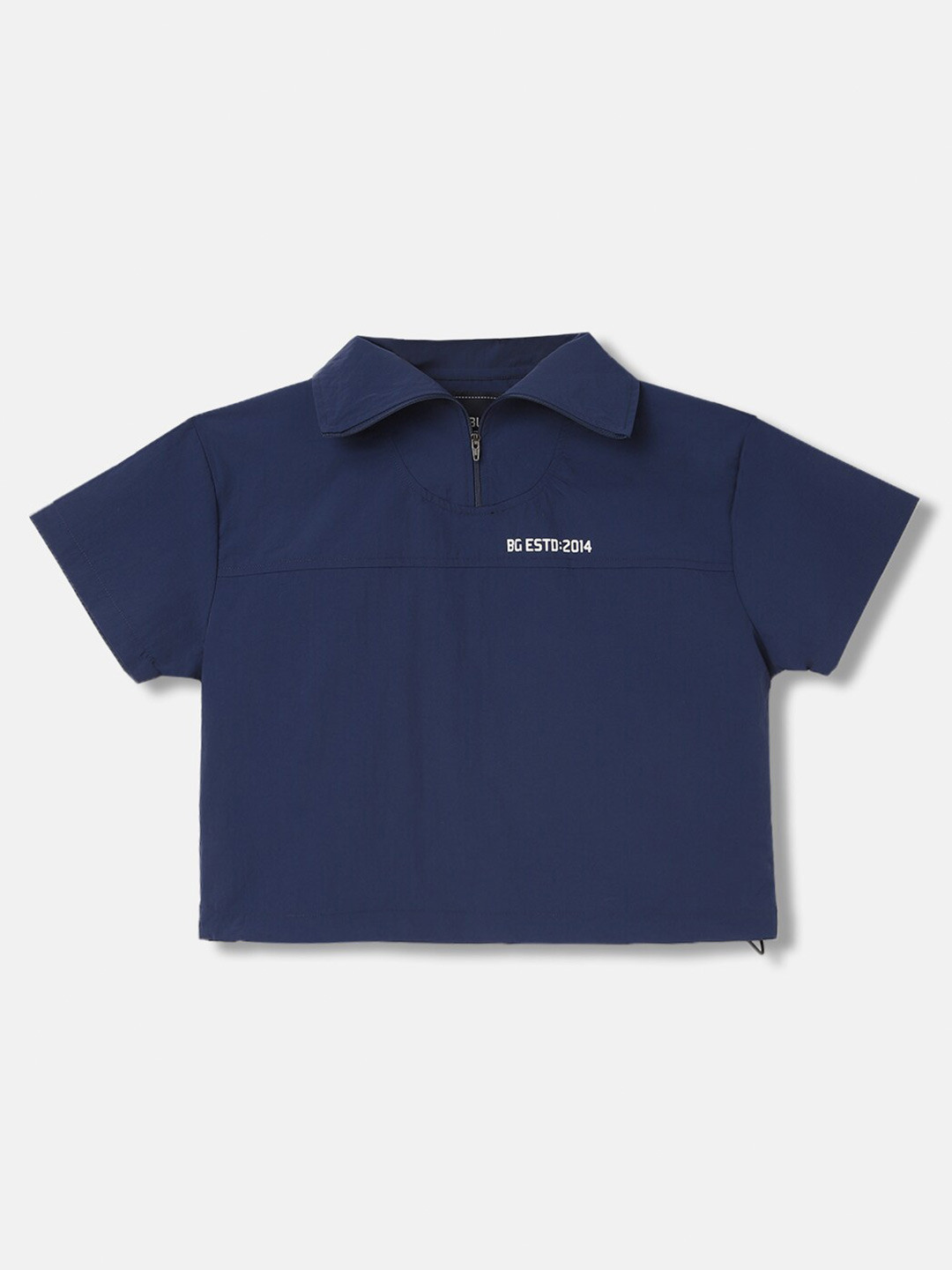 Blue Giraffe Boys Boxy Short Sleeves Casual Shirt