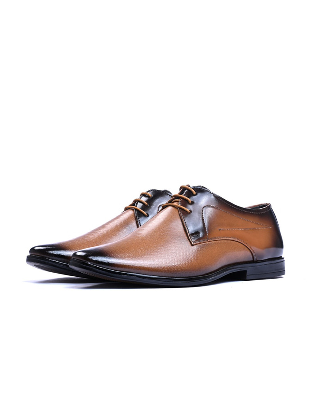 ITALIAN ELEGANZA Men Leather Formal Derbys