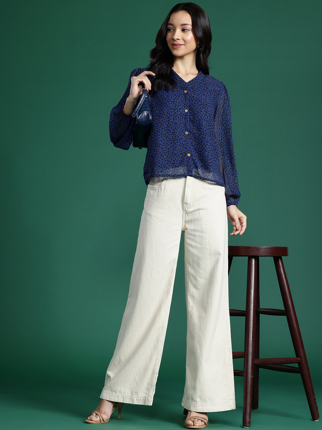 DressBerry Animal Skin Printed Casual Shirt