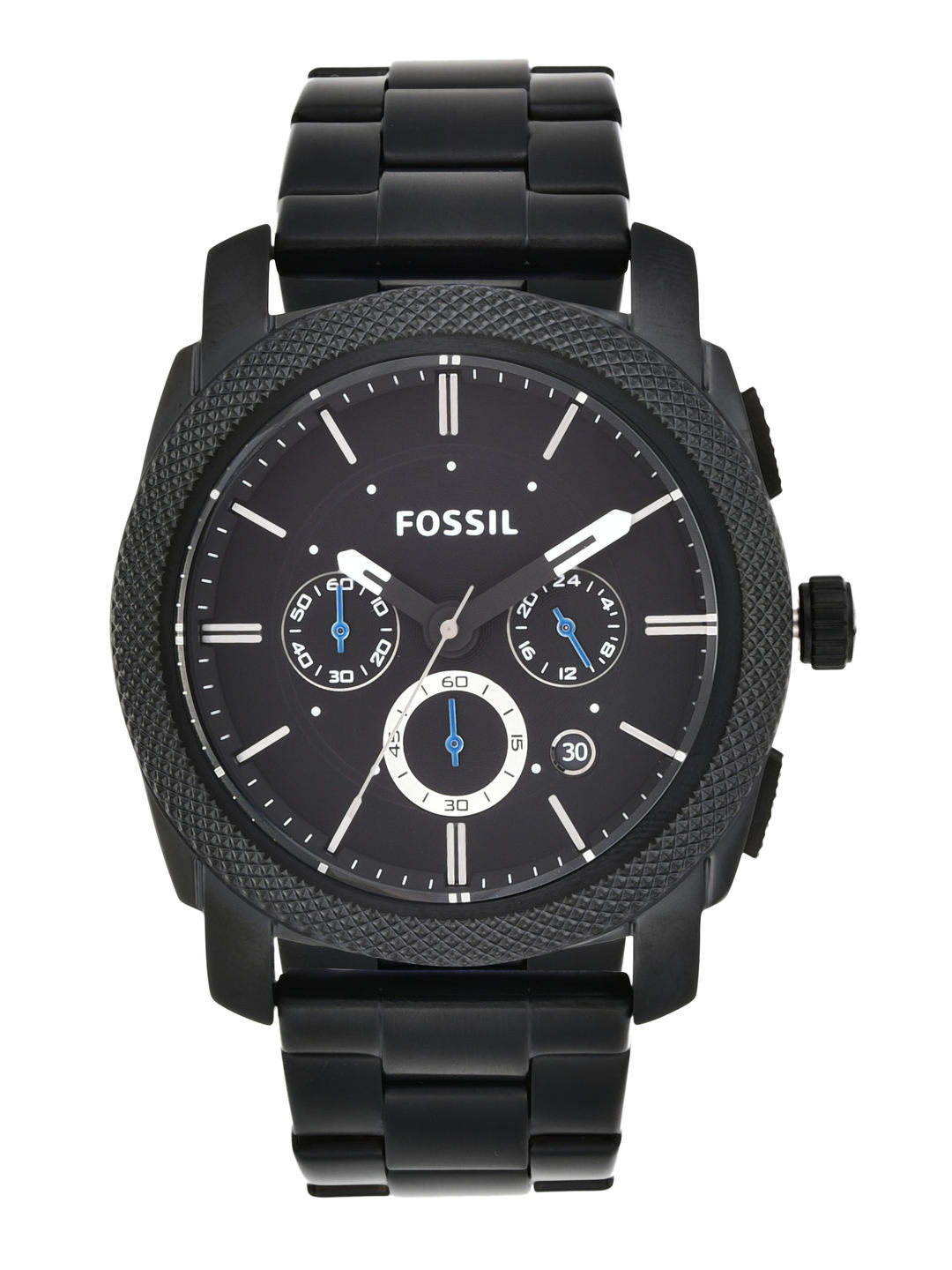 Fossil Men Black Dial Watch FS4552I