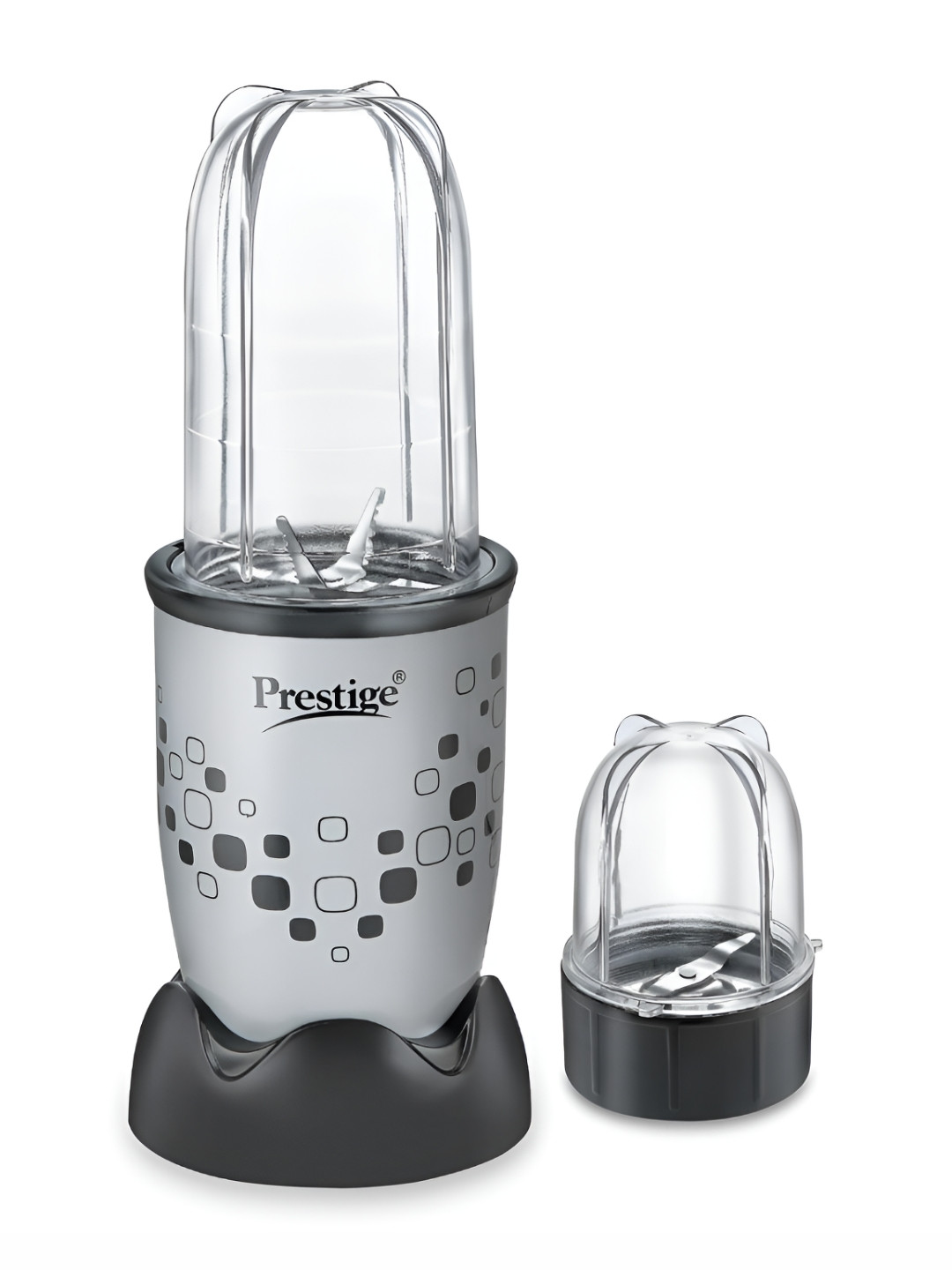 Prestige Nutri-Mix 2.0 Black Plastic Optimum Power 2 Jars Wet and Dry Grinder-350W