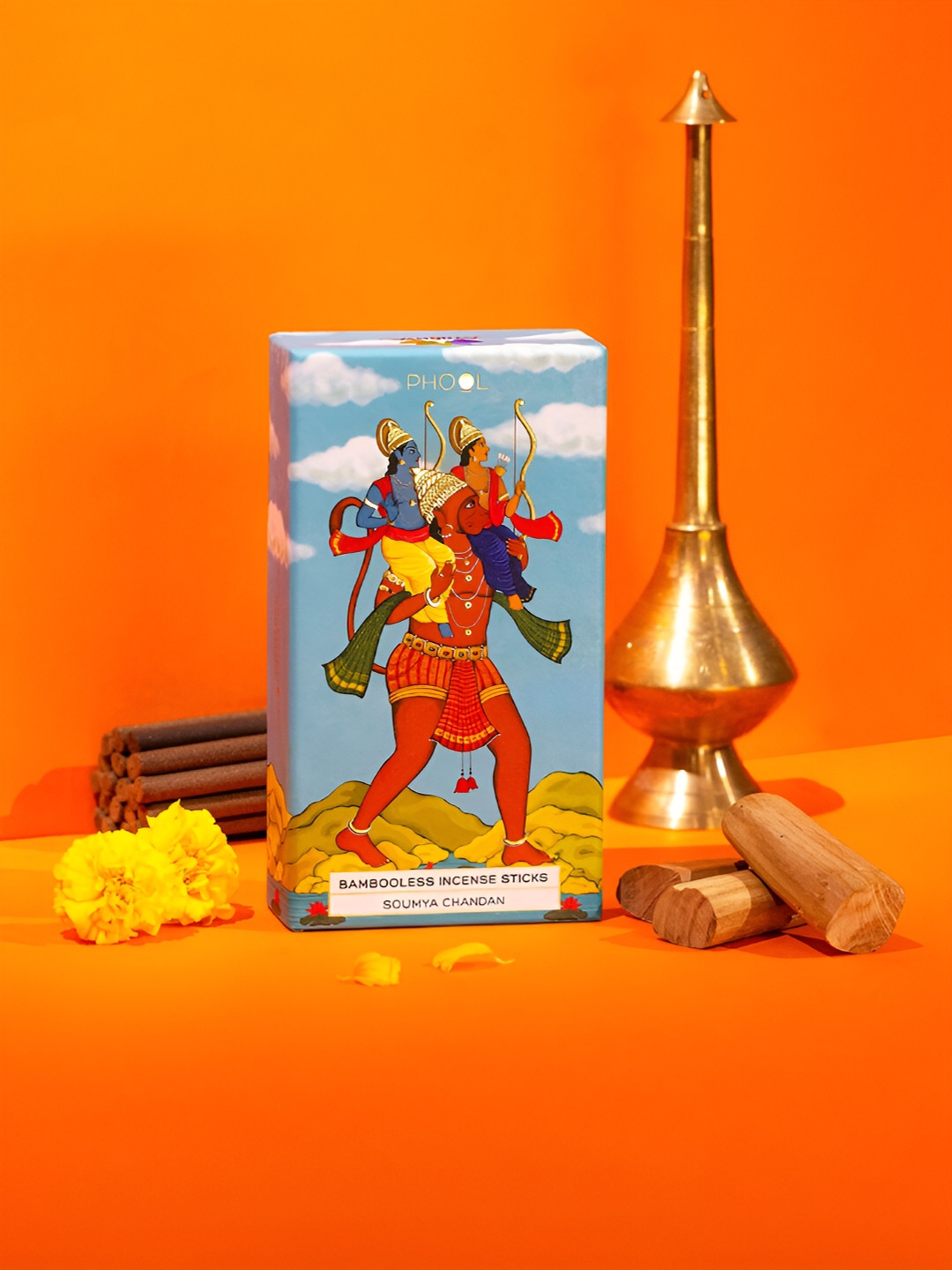 Phool Ayodhya Soumya Chandan Dhoop Sticks - 27 PCs Incense Sticks