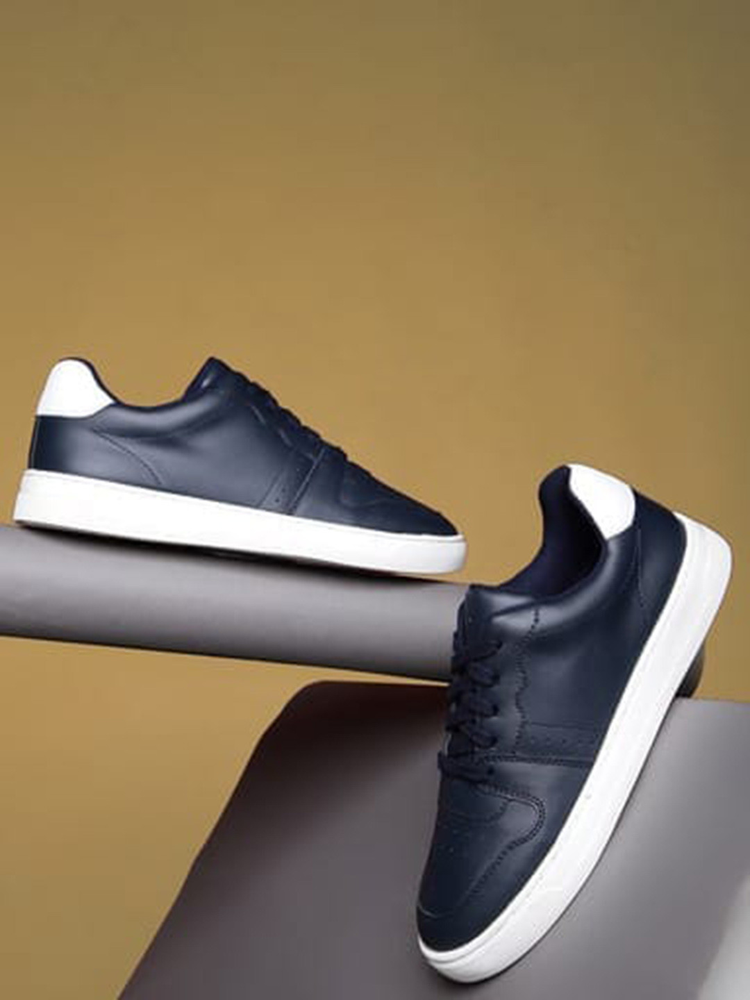 HRX by Hrithik Roshan Women Navy Blue Round Toe Sneakers
