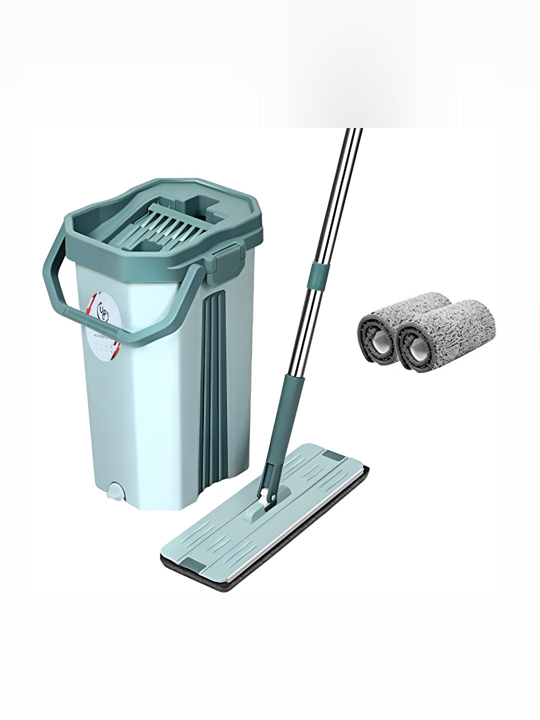 UPC Green & Blue Bath Accessories Set