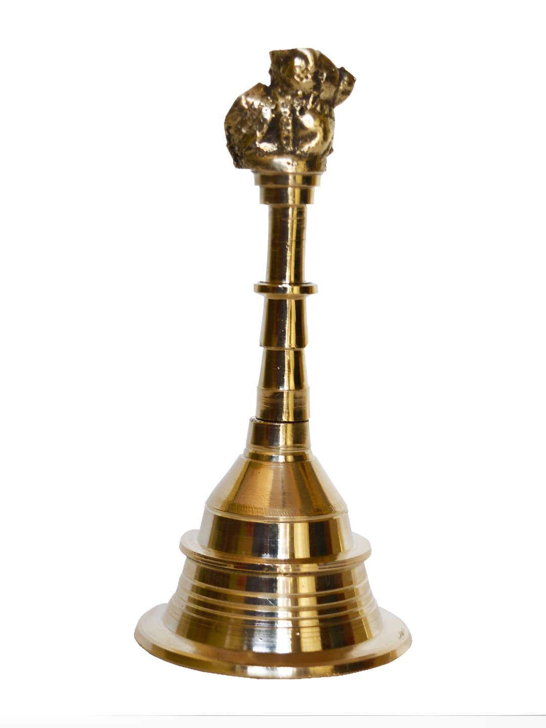 Aakrati Yellow Brass Pooja Bell