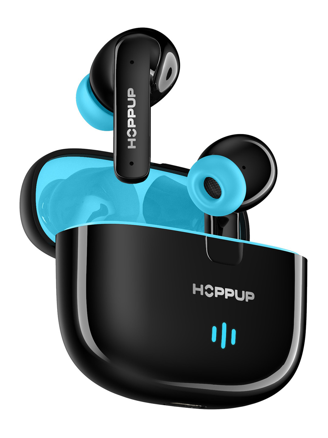HOPPUP AirDoze Z50 With Quad Mic ENC 13MM Drivers 50H Playtime Bluetooth Headset