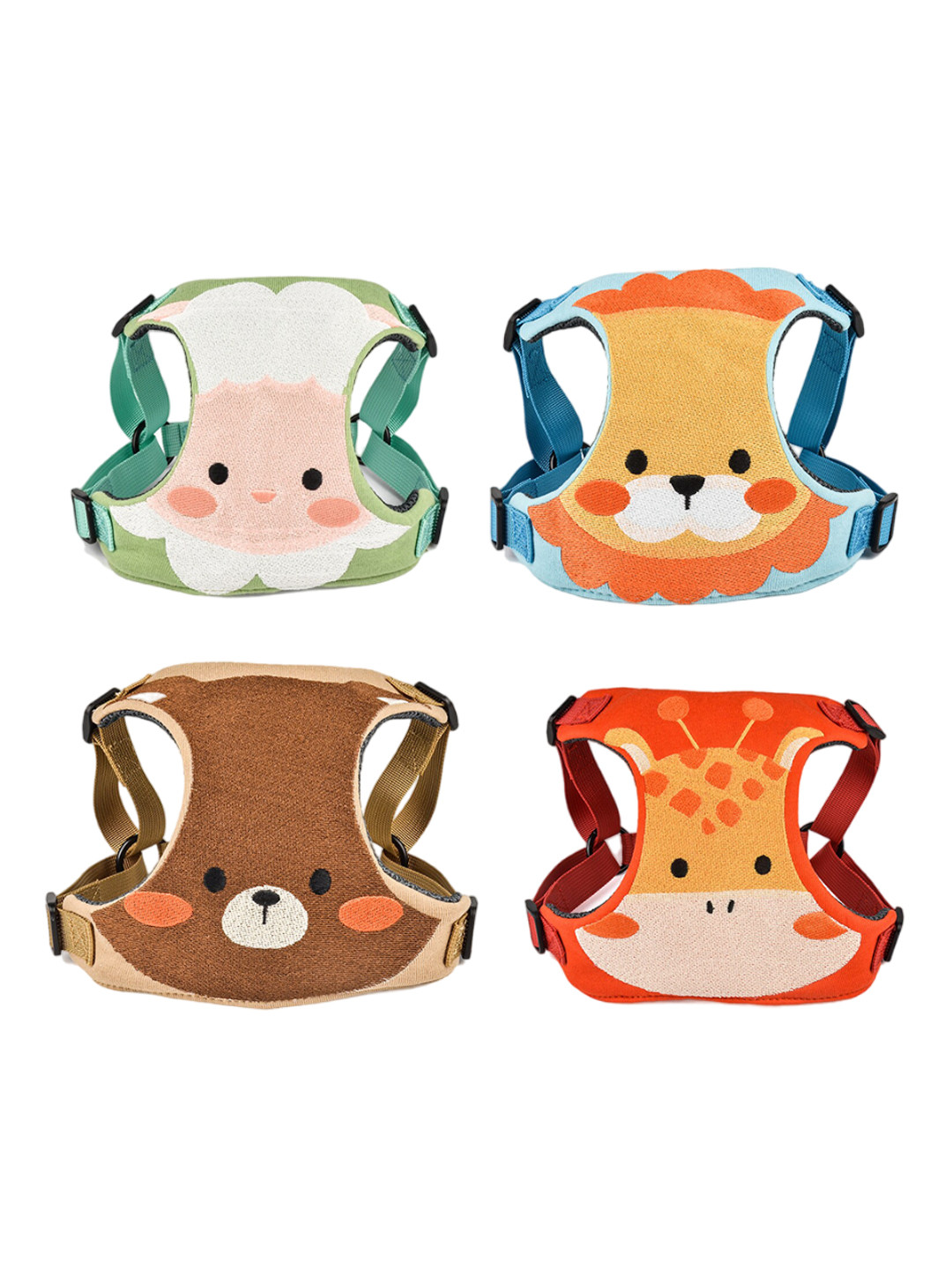 Emily pets Graphic-Printed Adjustable Dog Harness