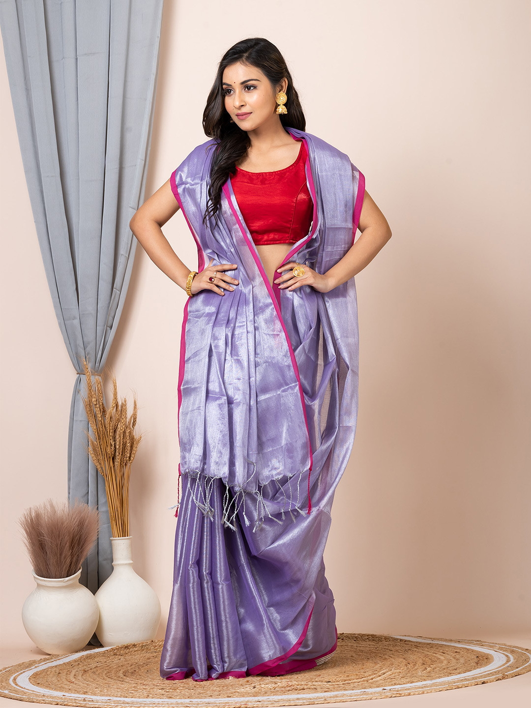 HOUSE OF ARLI Tissue Saree