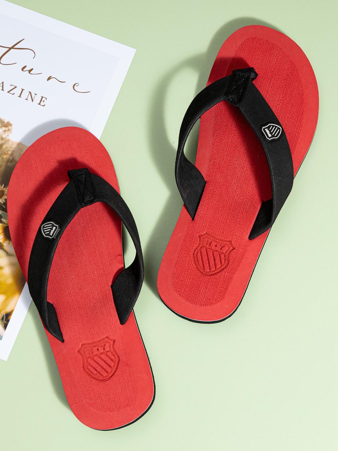 Mast & Harbour Men Thong Flip-Flops