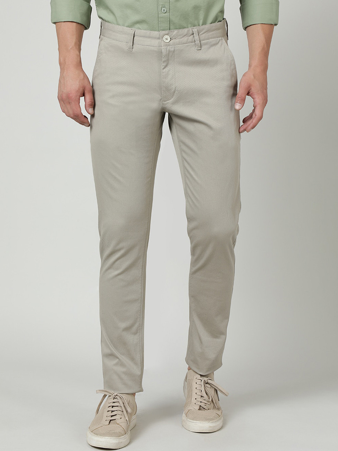 Crocodile Men Urban Slim Fit Chinos Trousers