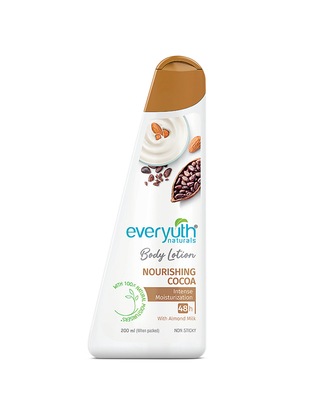everyuth Naturals Nourishing Cocoa Intense Moisturization Non Sticky Body Lotion - 200ml