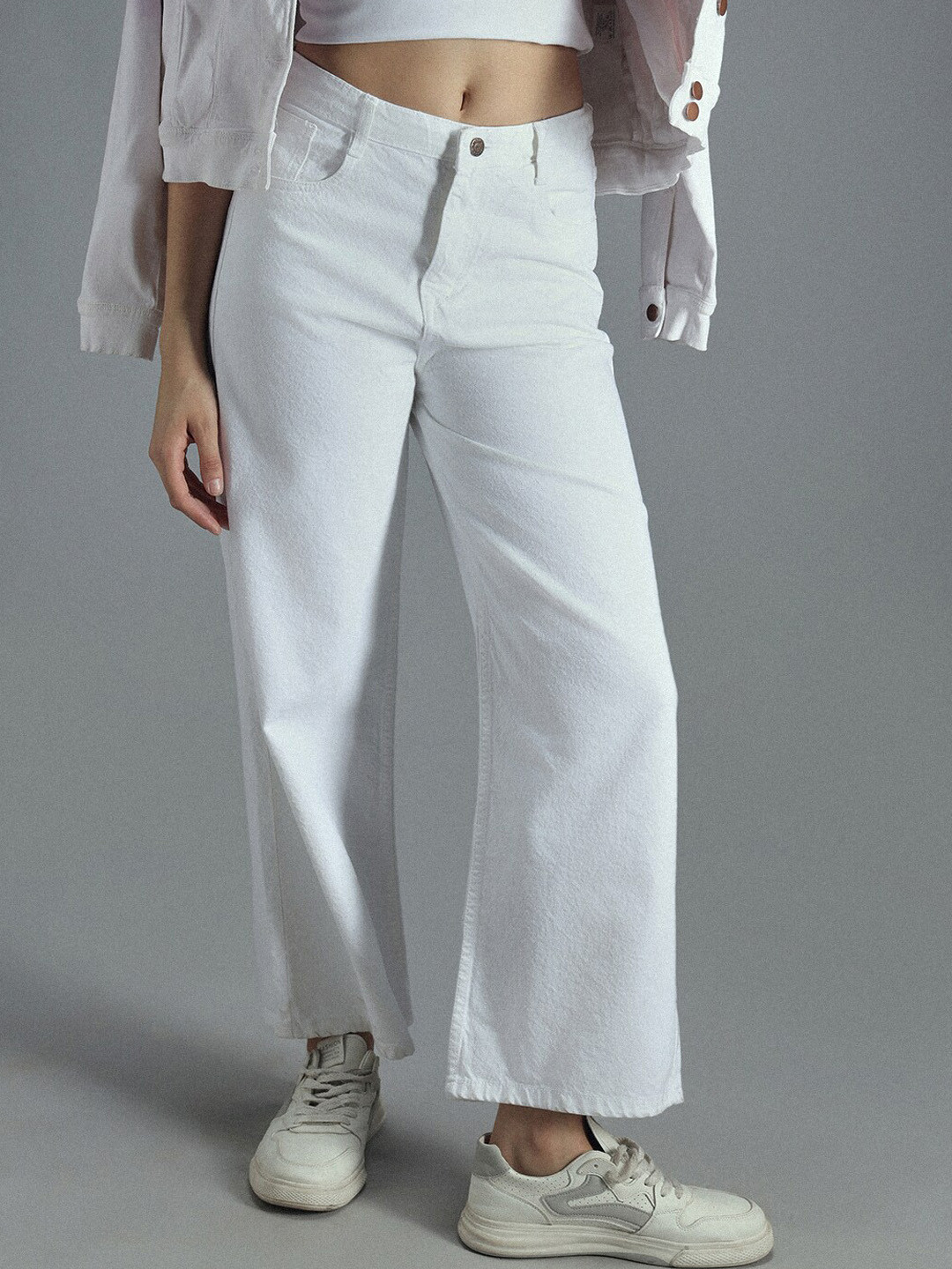 High Star Women 90's Baggy Stretchable Cotton Jeans - Slouchy Fit