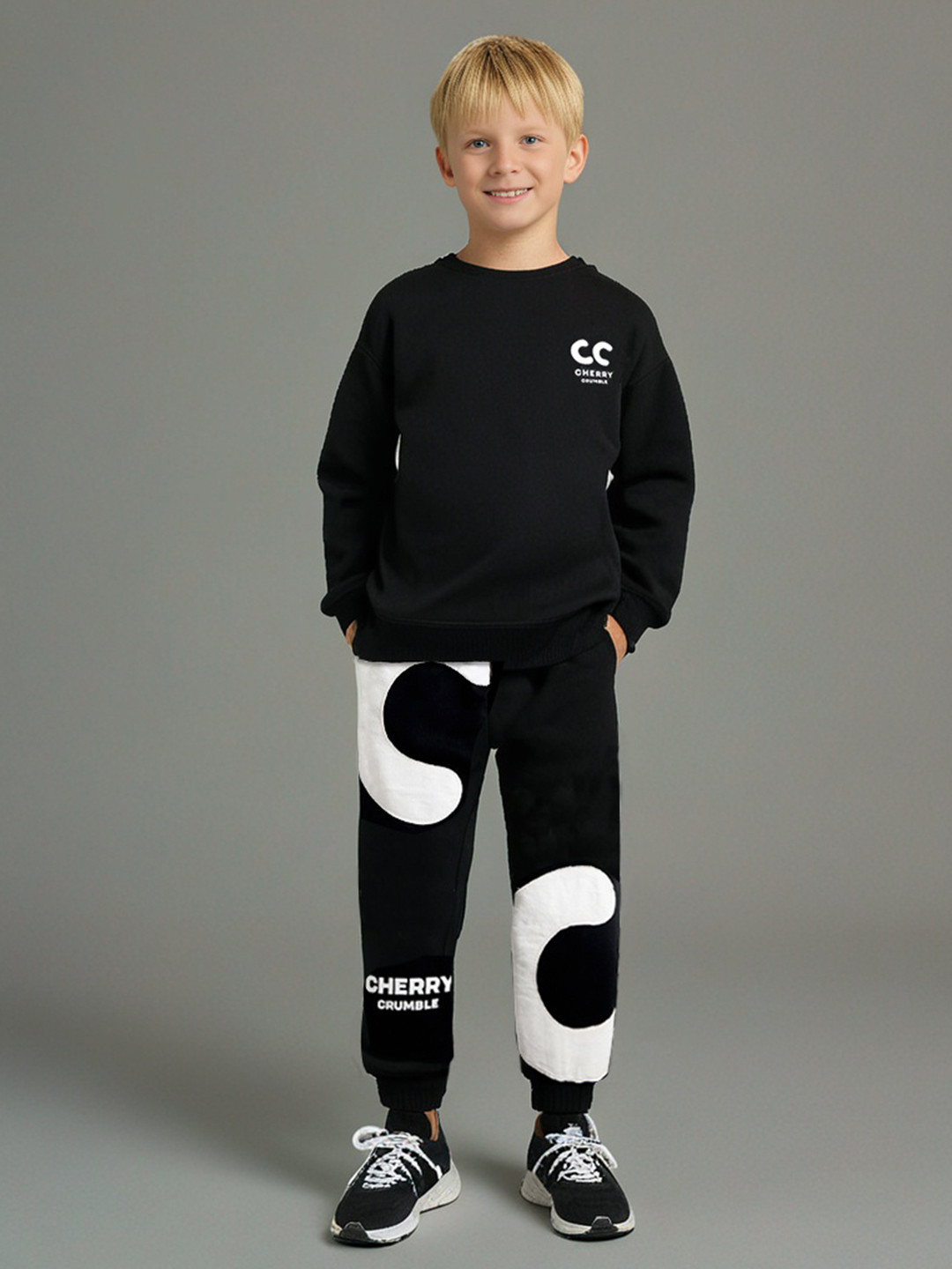 Cherry Crumble Boys Top & Pyjamas Clothing Set