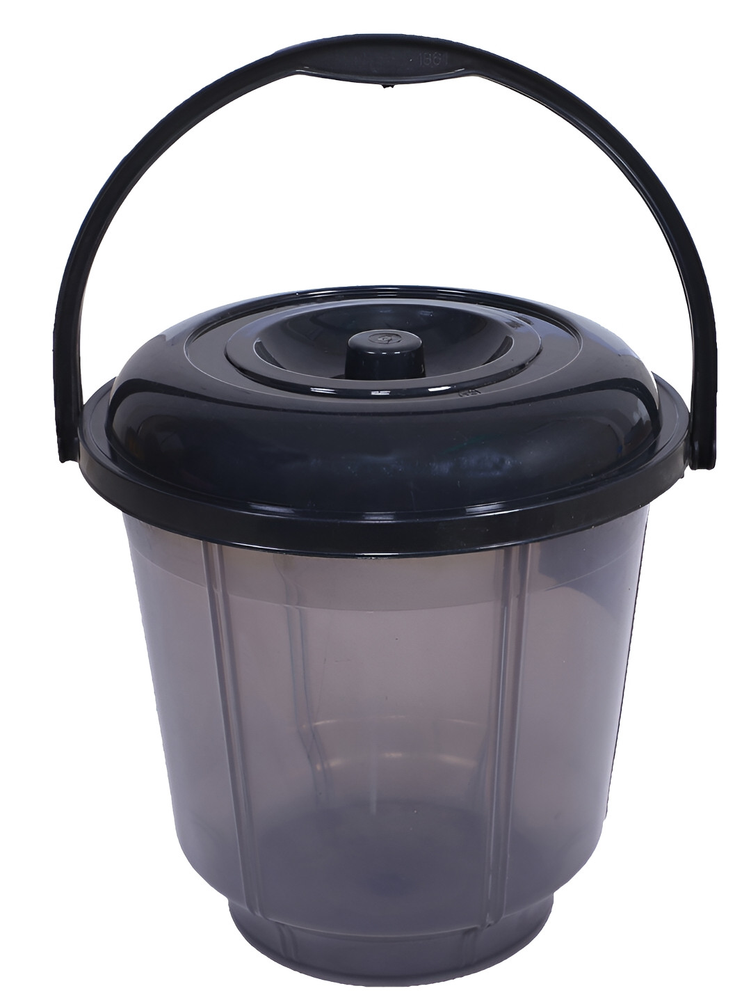 Kuber Industries Black Unbreakable Bathroom Bucket 13L