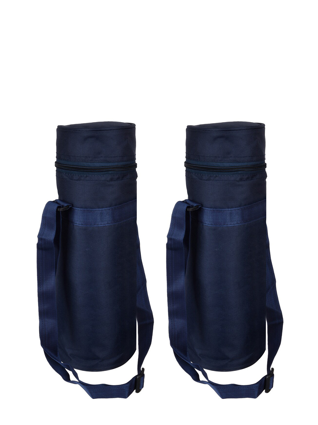 Kuber Industries Black 2 Pieces Water Bottle Bags