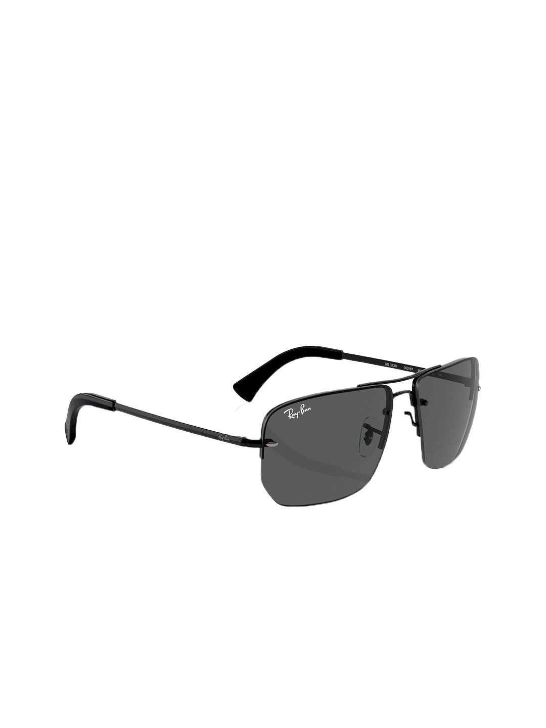 RAY-BAN Unisex UV Protected Grey Lens Irregular Sunglasses - 0RB3738I002/8759