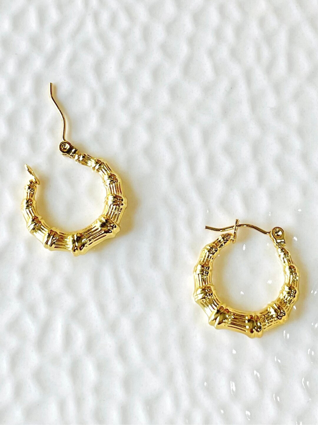 SALVE Stainless Steel Circular Hoop Earrings