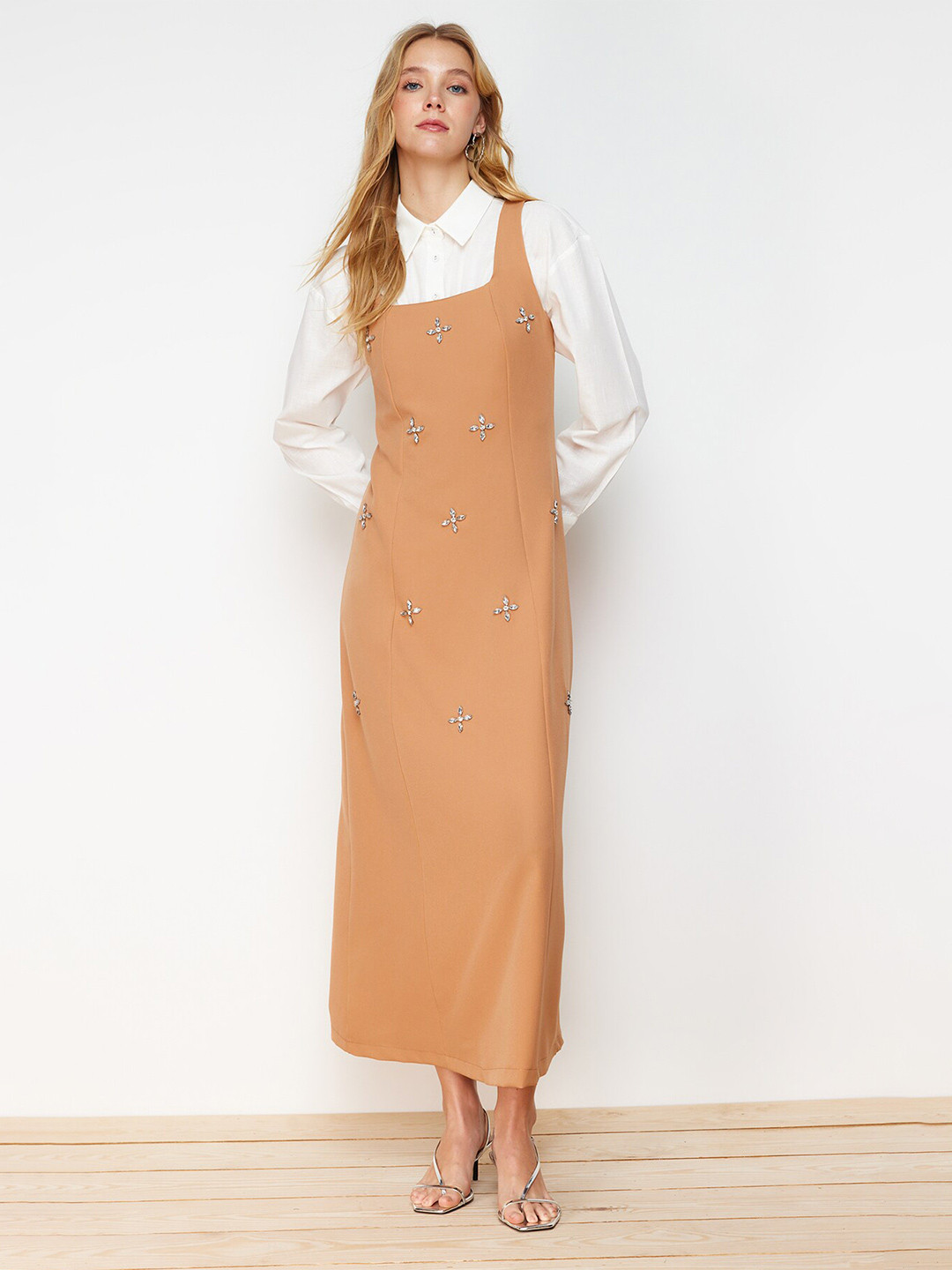 Trendyol Pinafore Maxi Dress