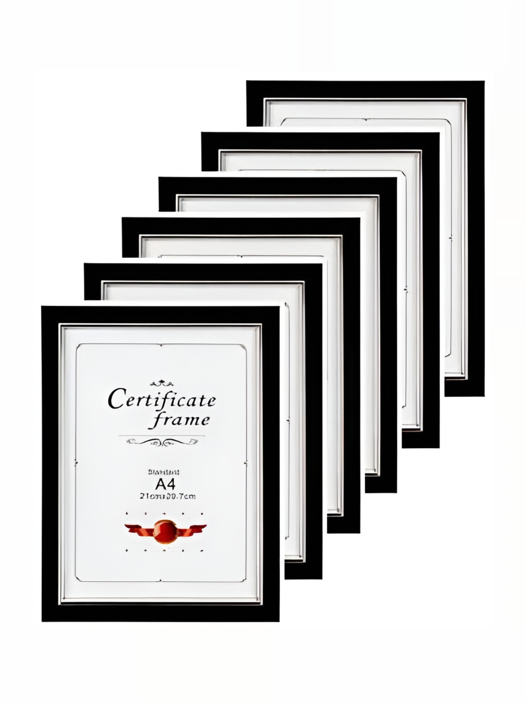 Stuthi Arts Black & White 5 to 7 Pieces Wood Wall Photo Frames