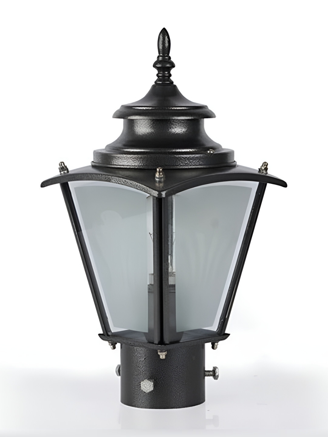 DENICRAAS Black Metal Outdoor Lamps