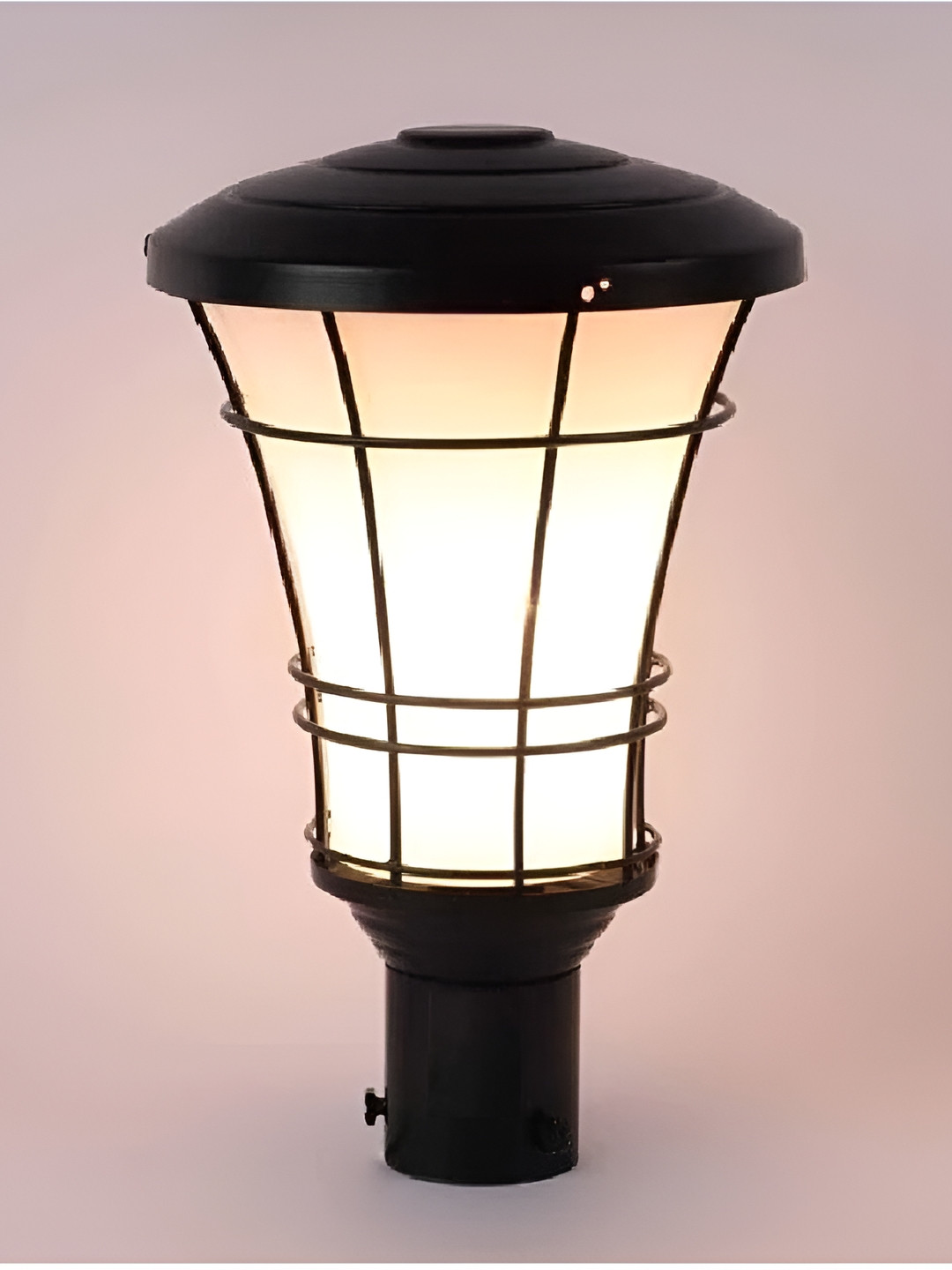 DENICRAAS Black Metal Outdoor Lamps