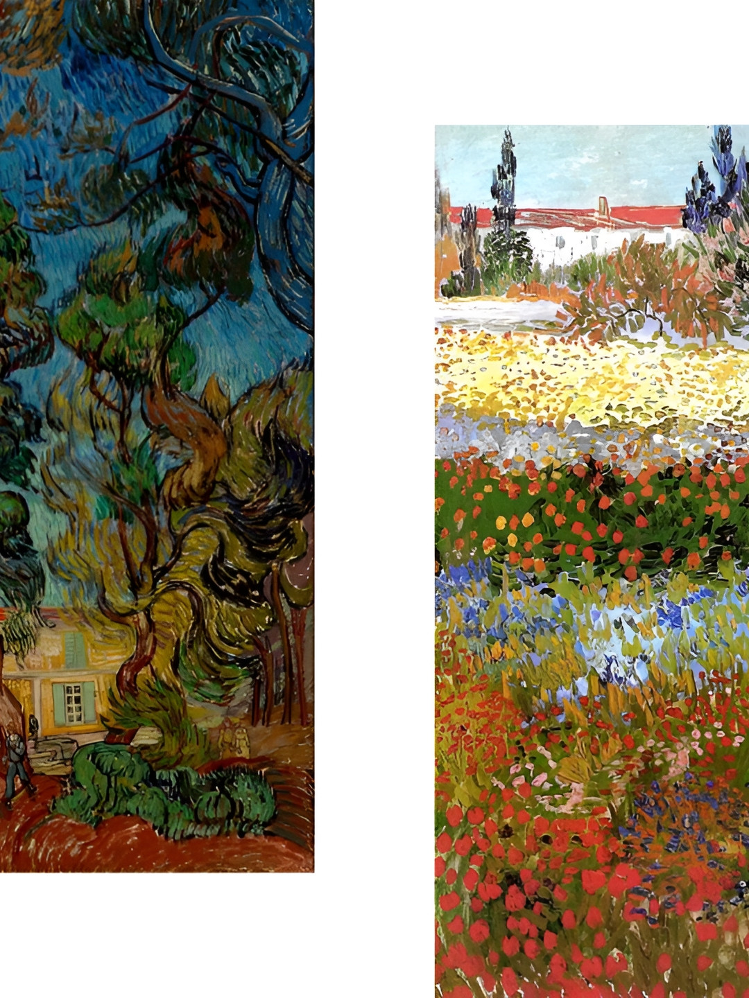 AdventuresIndia Canvas 2 Piece Wall Rectangle Paintings Wall Art - 9.4 x 7In