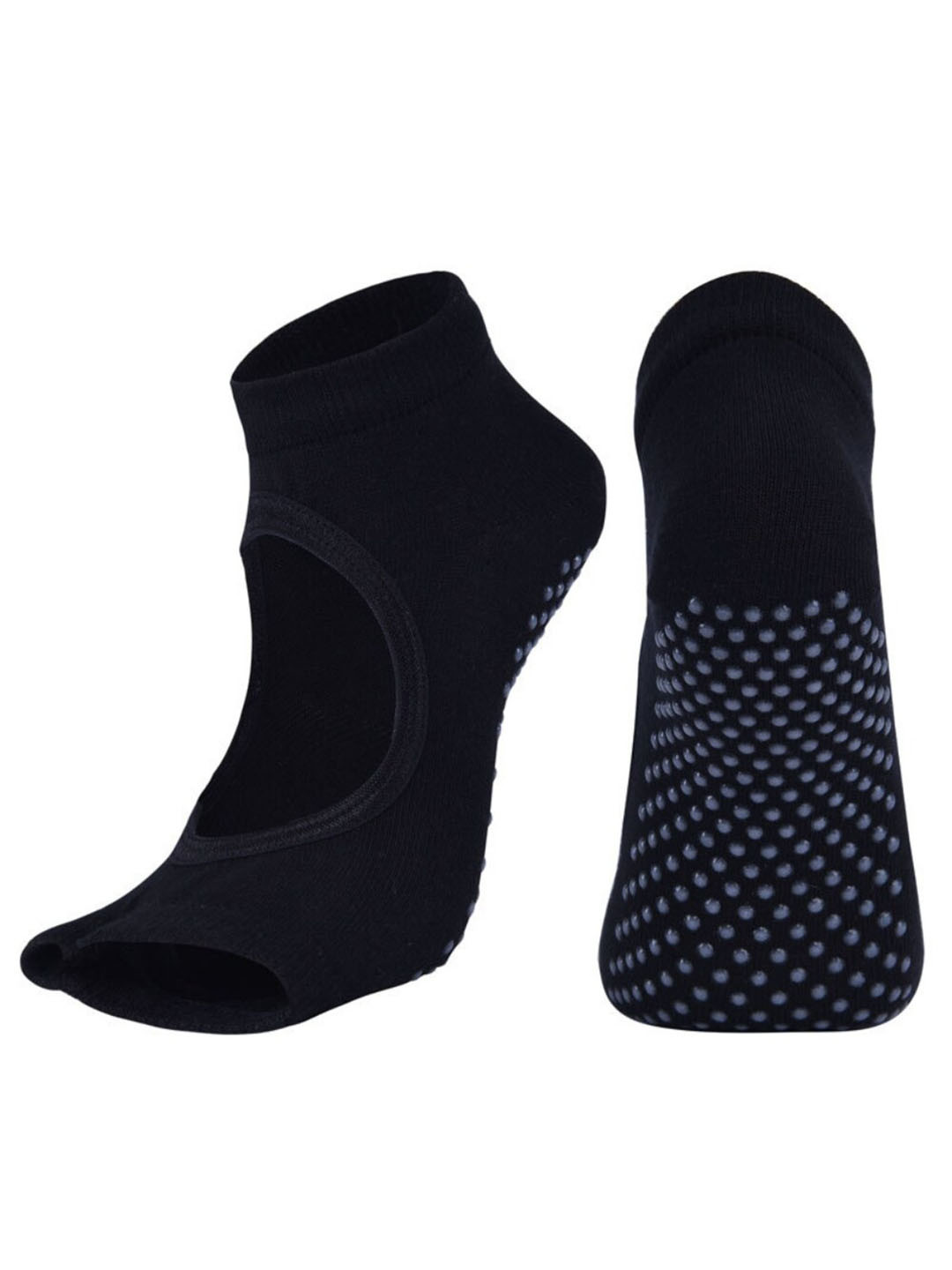 BAESD Women Patterned Non-Slip Grips Anti Slip Ankle Length Yoga Socks