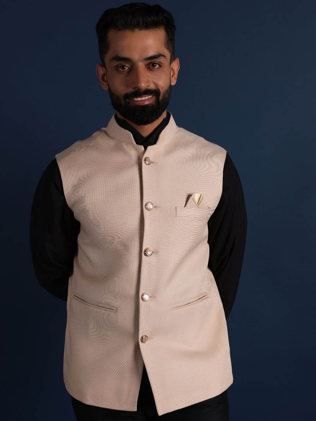 Lightpole Woven Ethnic Nehru Jackets