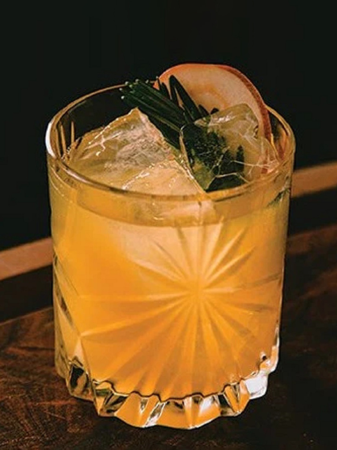 PERICAL Transparent 6 Pieces Premium Star Design Whisky Glasses 300ml