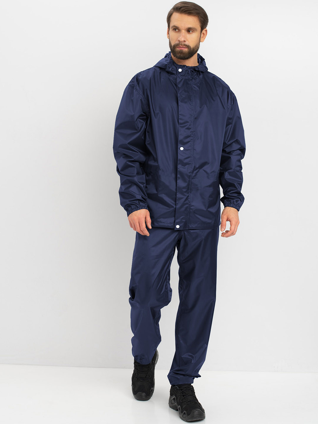 CAMISON Hooded Waterproof Rain Jacket