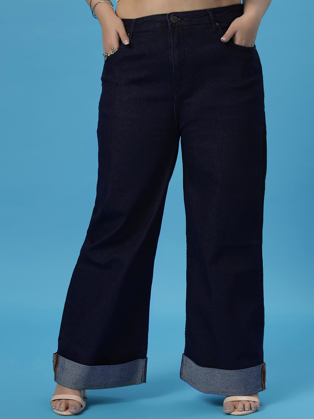 Turning Blue Women Plus Size Relaxed Fit Jeans