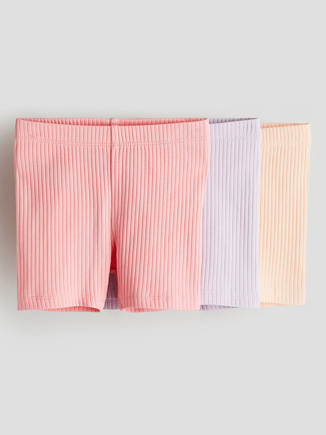 H&M Boys 3-Pack Ribbed Cycling Shorts