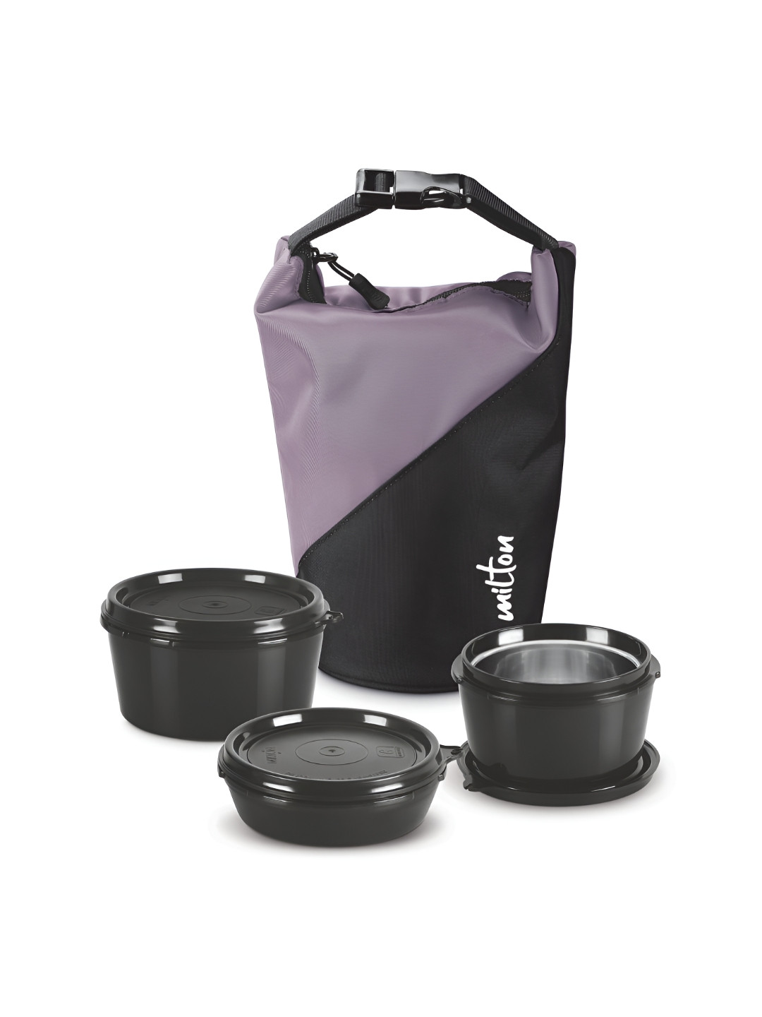 Milton Micro Meal Lunch Box 3 Microwave Safe Inner Steel Containers With Insulated Jacket