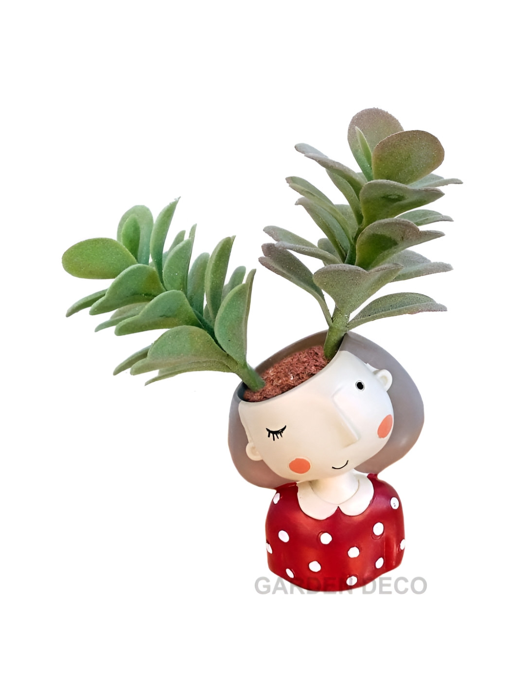 Garden Deco Green Succulent Artificial Flower