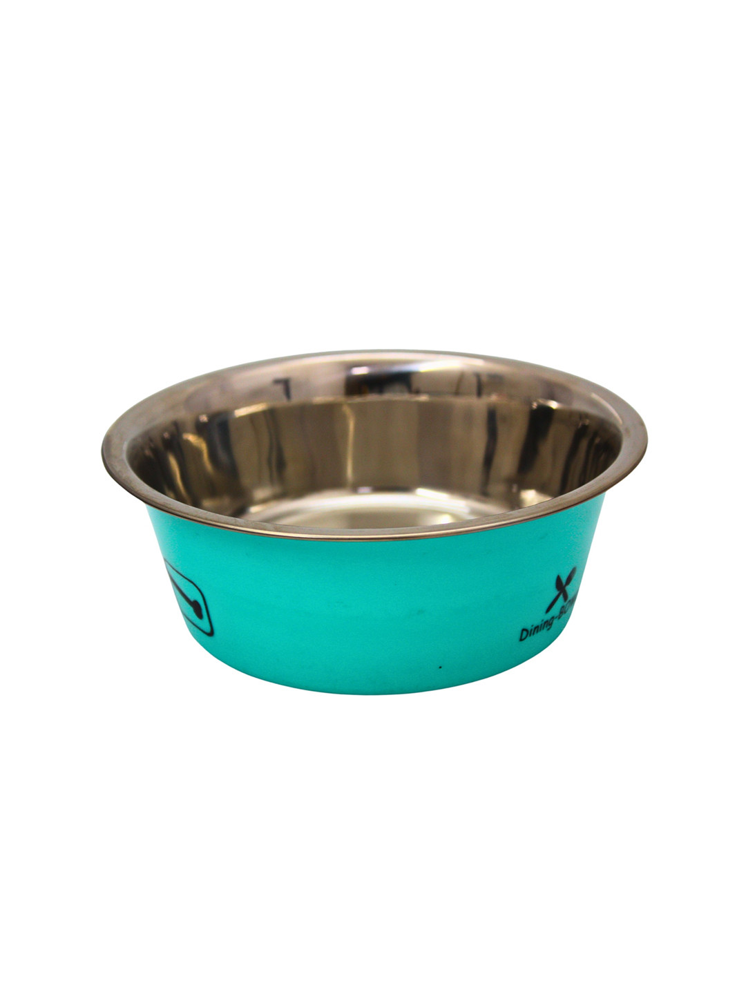 Emily pets Green Anti Slip Stainless Steel Pet Food Bowl