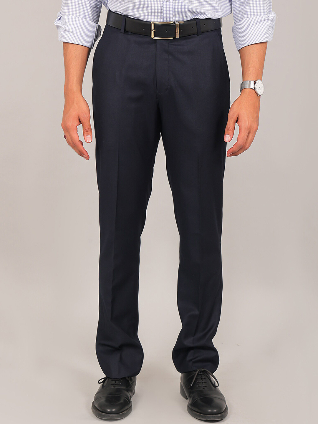 BLUEBIRD Men Mid-Rise Chinos Trousers