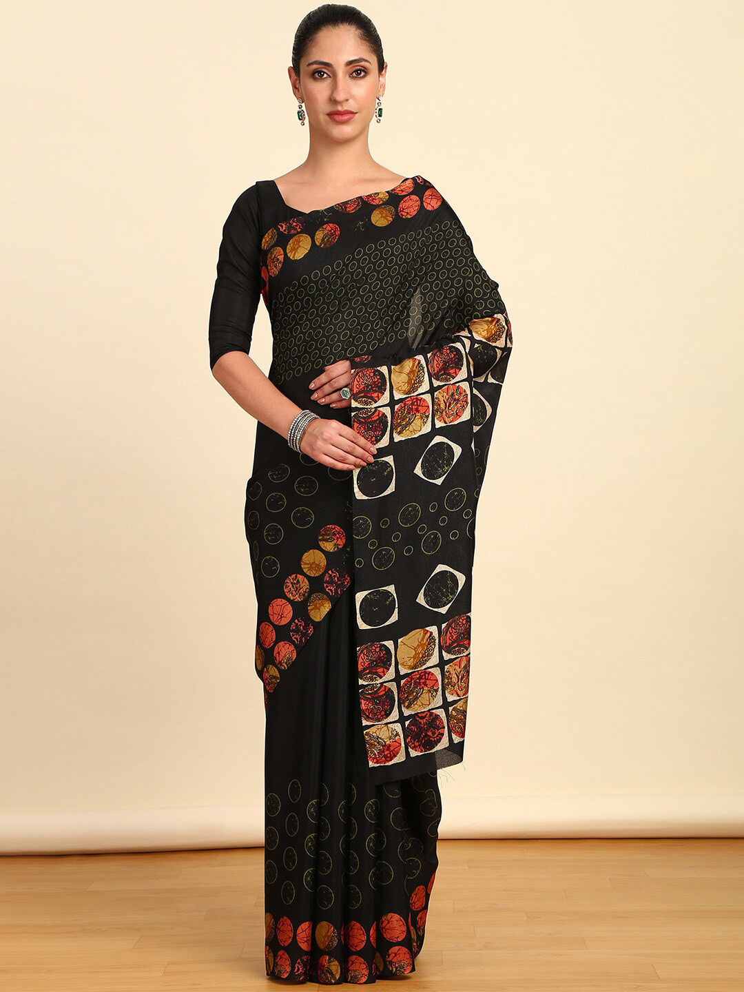 Soch Pure Chiffon Saree