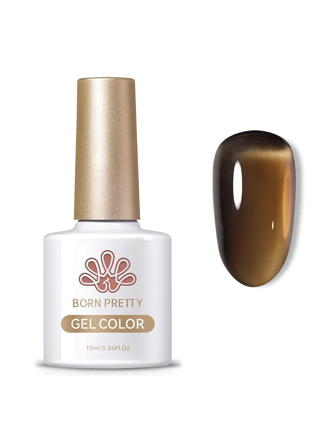 BORN PRETTY Sheer Crystal UV Nail Gel Polish - 10 ml - CA006