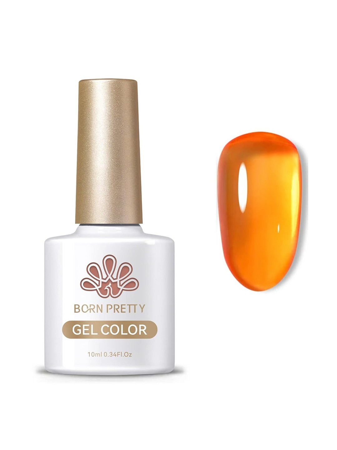 BORN PRETTY  Nail Gel Polish Sheer Crystal Transparent UV Nail Gel-10ml -CA002