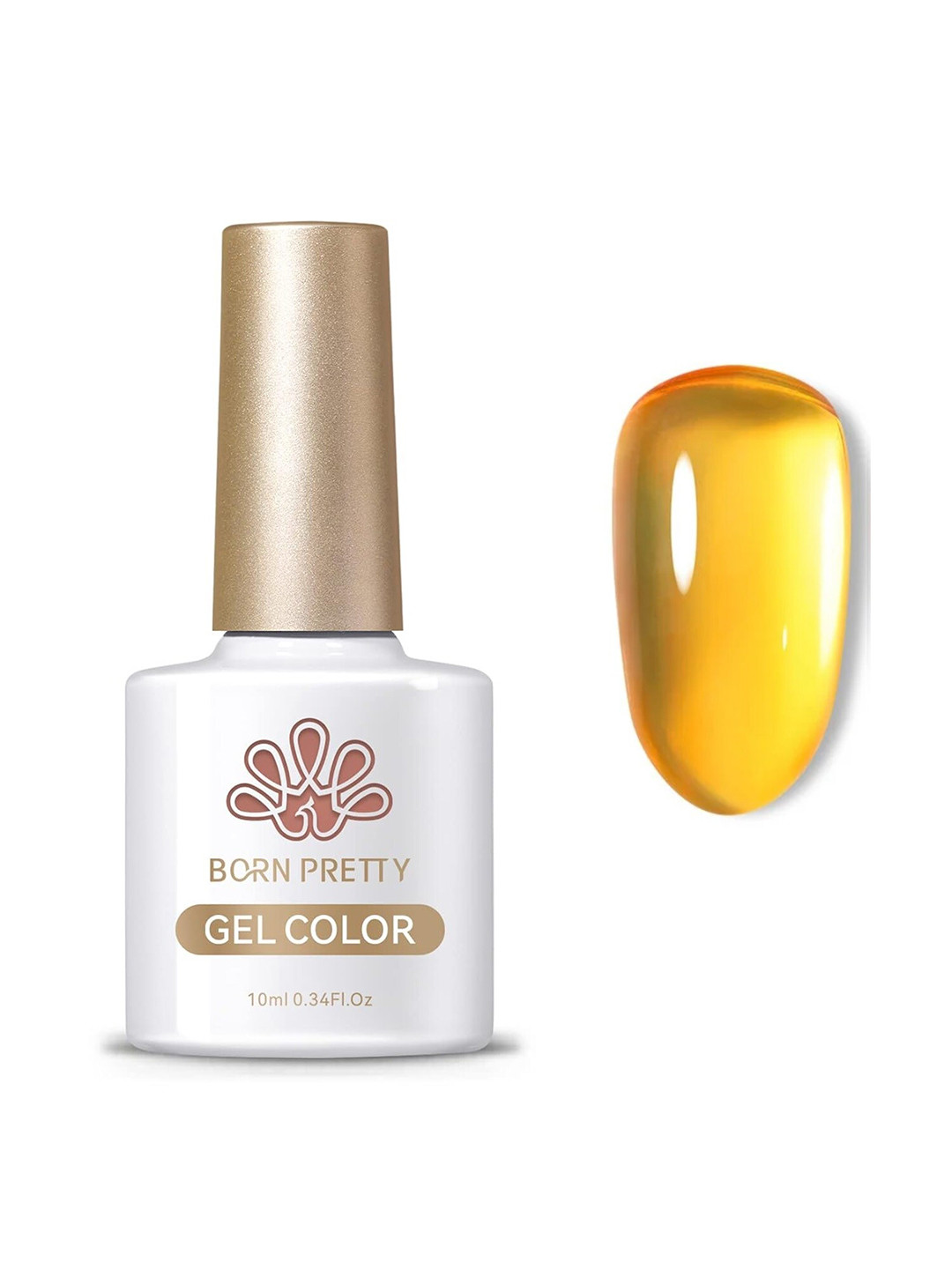 BORN PRETTY Sheer Crystal UV Nail Gel Polish - 10 ml - CA001