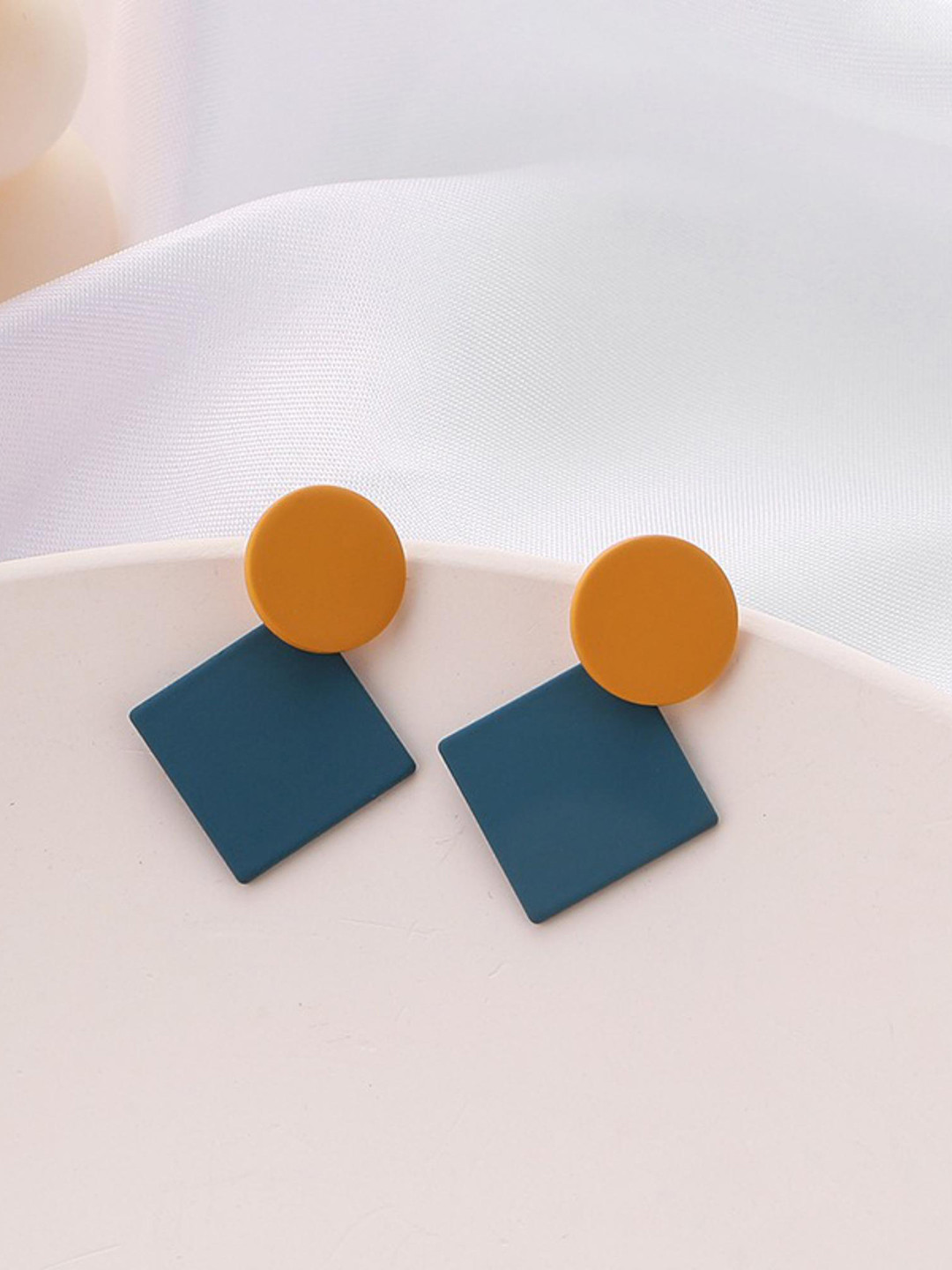 MYKI Geometric Shape Stud Earrings