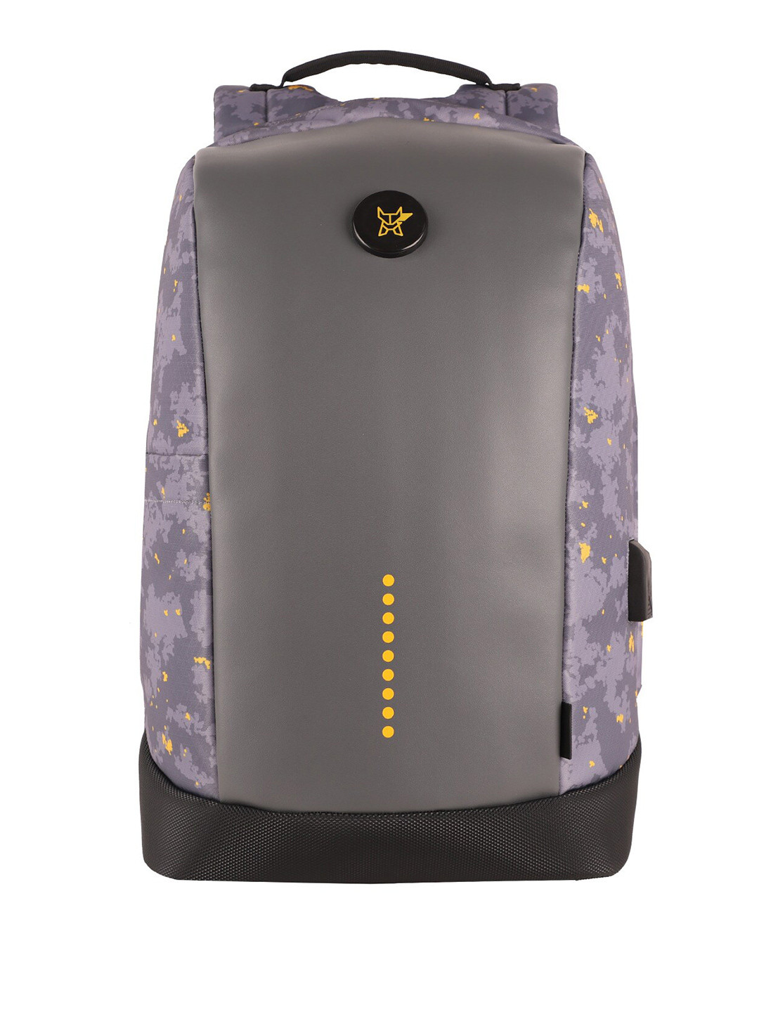 Arctic Fox Unisex Abstract Printed Backpack with Anti-Theft Up to 16 inch