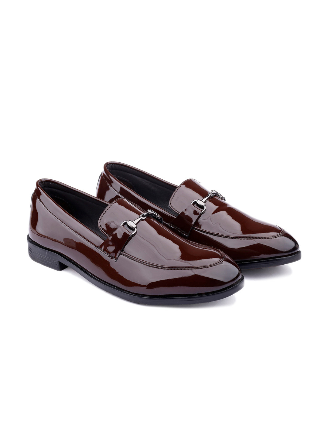 Bxxy Men Formal Buckle Slip-on Loafer Shoes