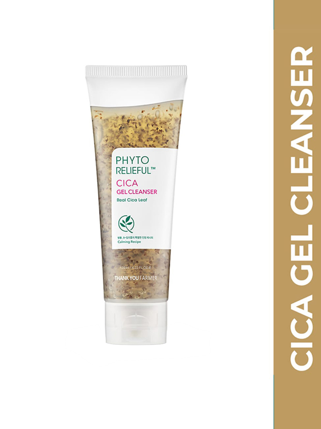 Thank You Farmer Phyto Relief Cica Gel Cleanser with Centella for Soothing Skin - 120ml