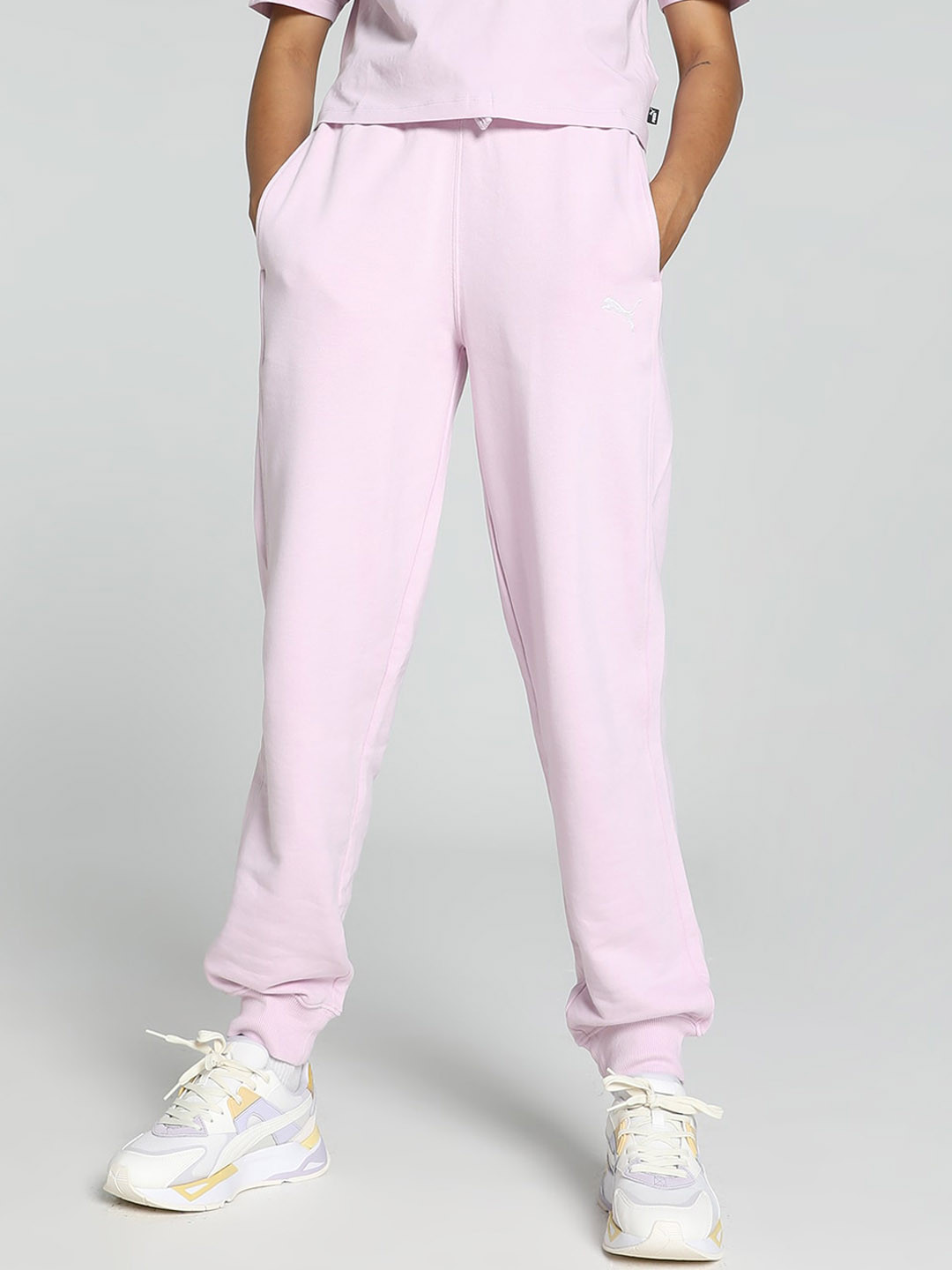 Puma HER Women's Cotton High-Waist Pants