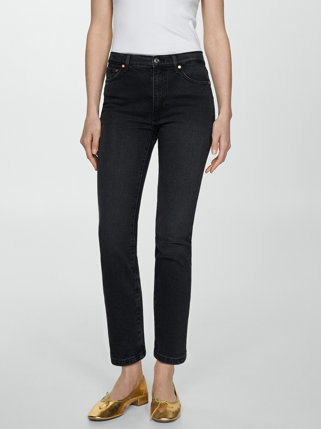 MANGO Women Stretchable Jeans