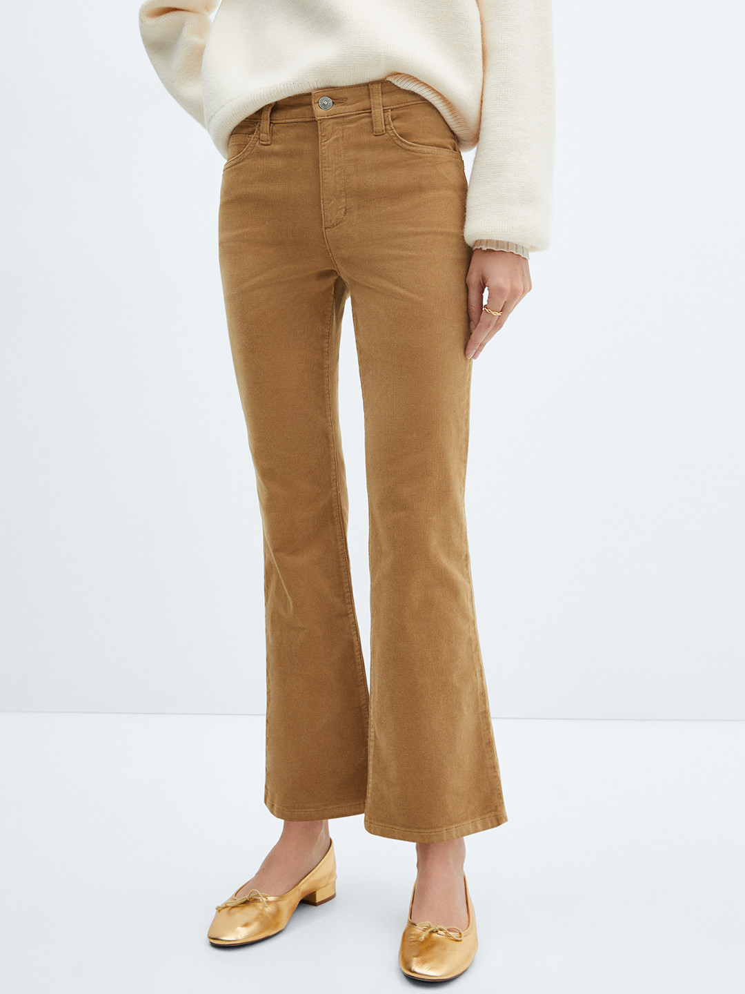 MANGO Women Bootcut Jeans