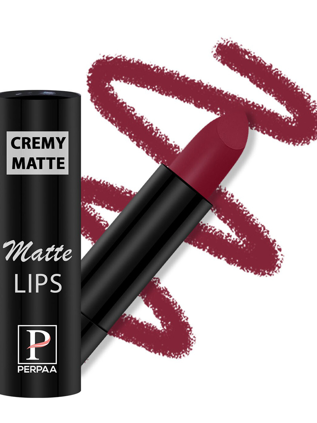 PERPAA Cremy Matte Set Of 3 Lipstick With Jojoba Oil-3.5g Each-Crimson-Candy Pink-Orange