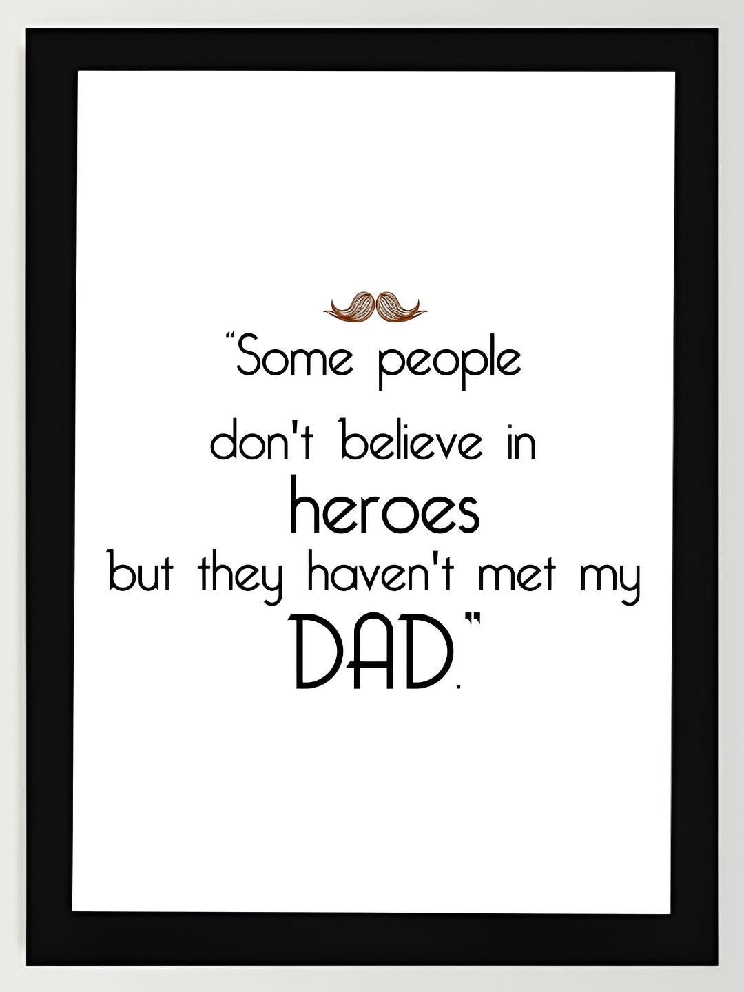 DecorTwist Inspirational Quotes Synthetic Wood Rectangle Paintings Wall Art -13.3 x 10 In